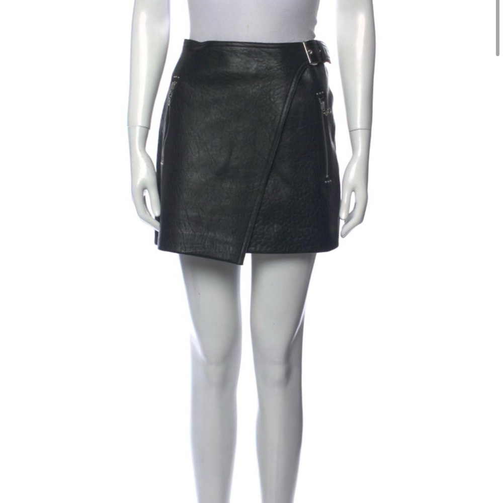 Etoile Isabel Marant Lamb Leather Skirt